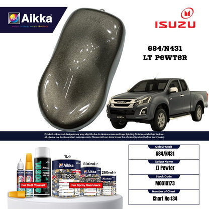 ISUZU - TEINTES ORIGINE CONSTRUCTEUR ISUZU - 130 teintes