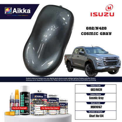 ISUZU - TEINTES ORIGINE CONSTRUCTEUR ISUZU - 130 teintes