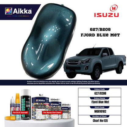 ISUZU - TEINTES ORIGINE CONSTRUCTEUR ISUZU - 130 teintes