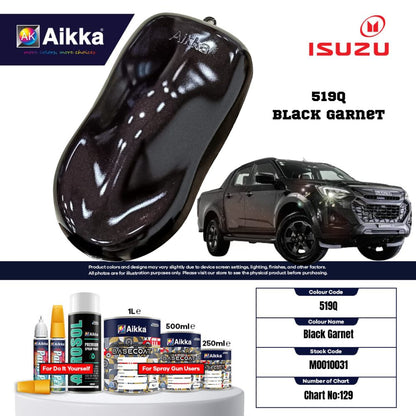 ISUZU - TEINTES ORIGINE CONSTRUCTEUR ISUZU - 130 teintes