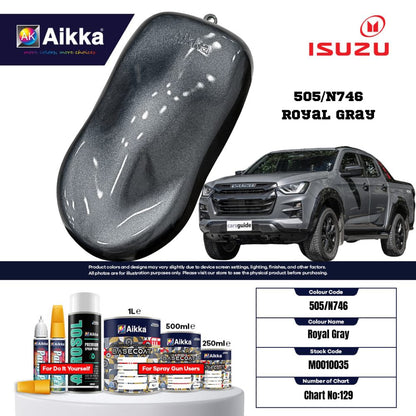 ISUZU - TEINTES ORIGINE CONSTRUCTEUR ISUZU - 130 teintes