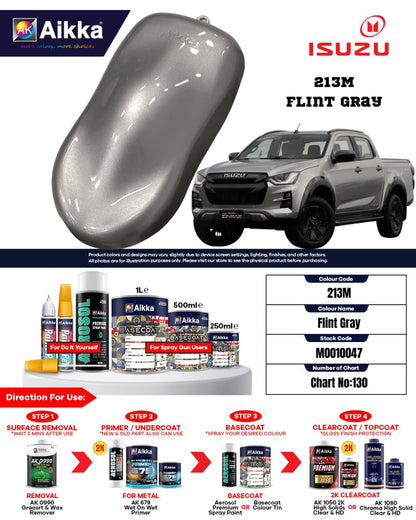 ISUZU - TEINTES ORIGINE CONSTRUCTEUR ISUZU - 130 teintes