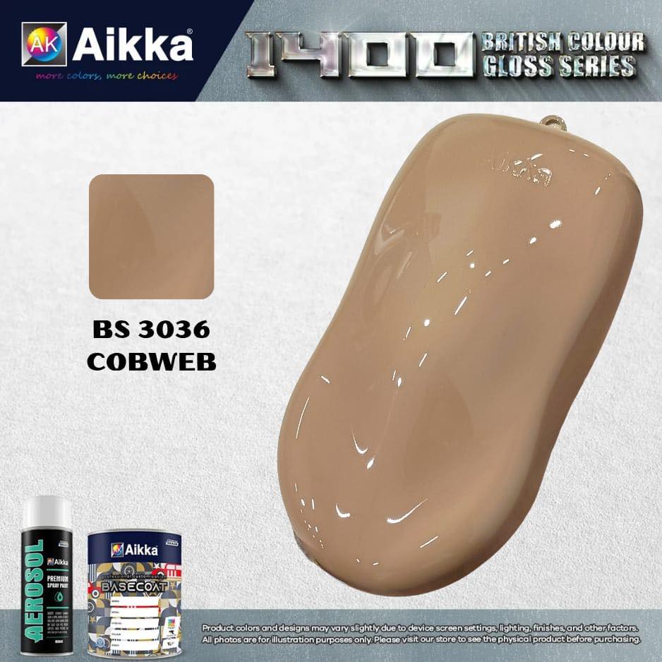 1400 OPAQUE - BRITISH SOLID COLOUR AIKKA (auto base ou auto kril) - 155 couleurs