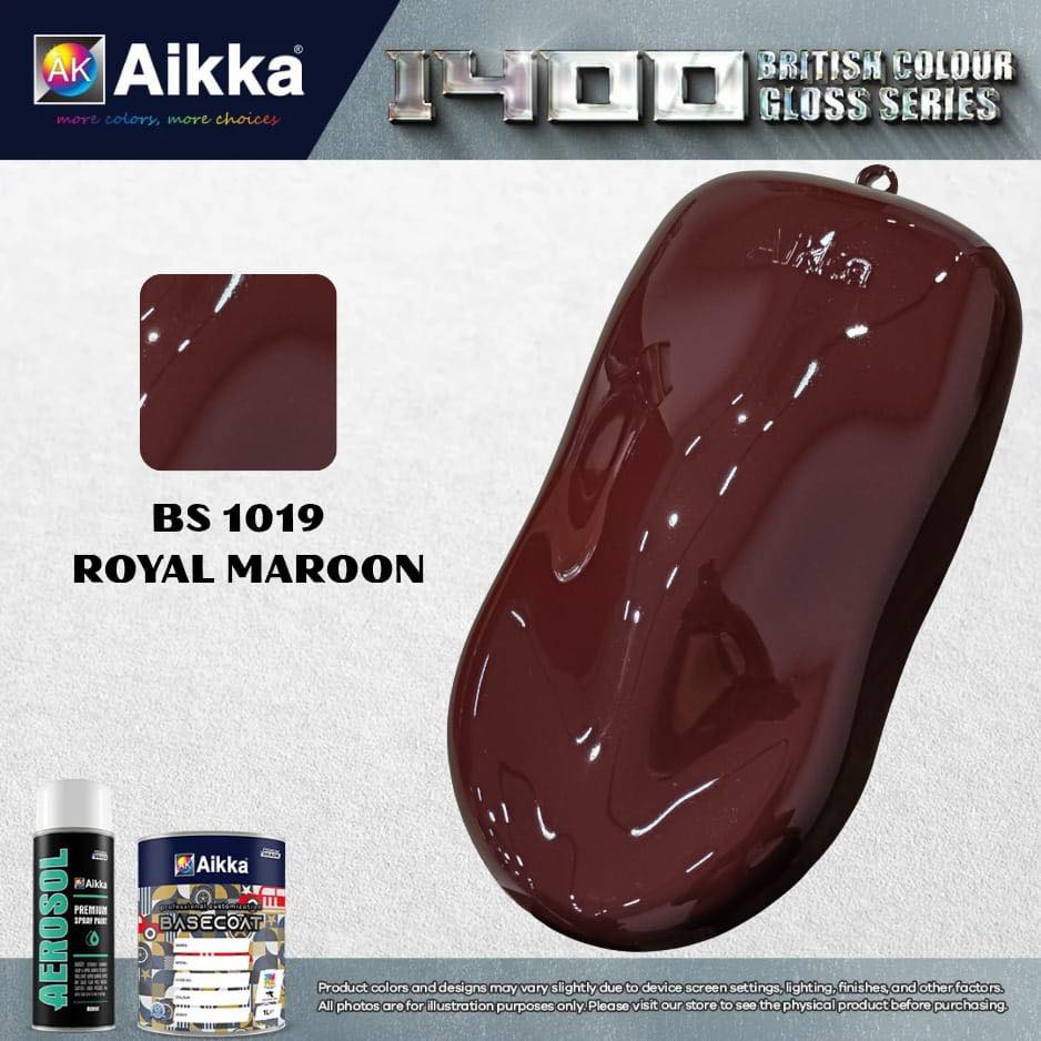 1400 OPAQUE - BRITISH SOLID COLOUR AIKKA (auto base ou auto kril) - 155 couleurs