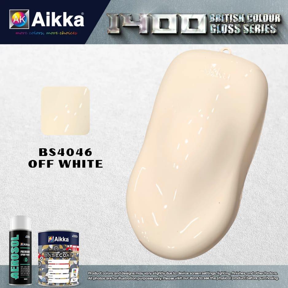 1400 OPAQUE - BRITISH SOLID COLOUR AIKKA (auto base ou auto kril) - 155 couleurs
