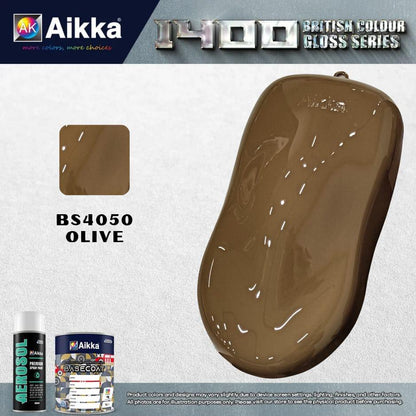 1400 OPAQUE - BRITISH SOLID COLOUR AIKKA (auto base ou auto kril) - 155 couleurs