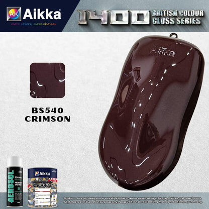 1400 OPAQUE - BRITISH SOLID COLOUR AIKKA (auto base ou auto kril) - 155 couleurs