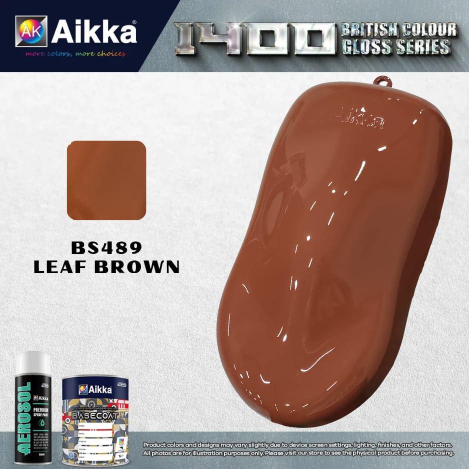 1400 OPAQUE - BRITISH SOLID COLOUR AIKKA (auto base ou auto kril) - 155 couleurs
