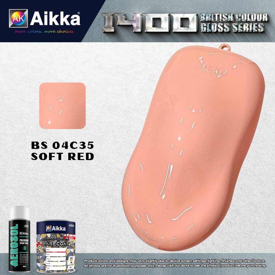 1400 OPAQUE - BRITISH SOLID COLOUR AIKKA (auto base ou auto kril) - 155 couleurs