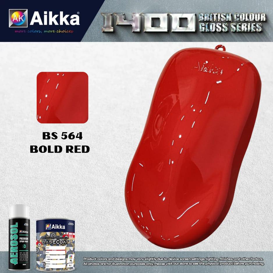 1400 OPAQUE - BRITISH SOLID COLOUR AIKKA (auto base ou auto kril) - 155 couleurs