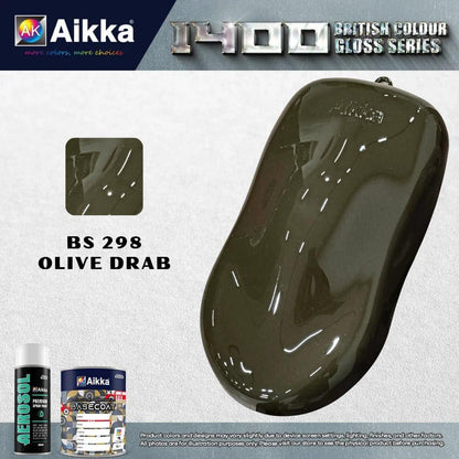 1400 OPAQUE - BRITISH SOLID COLOUR AIKKA (auto base ou auto kril) - 155 couleurs