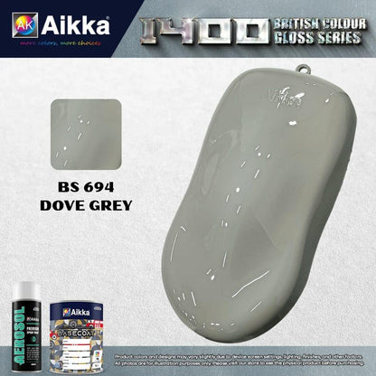 1400 OPAQUE - BRITISH SOLID COLOUR AIKKA (auto base ou auto kril) - 155 couleurs