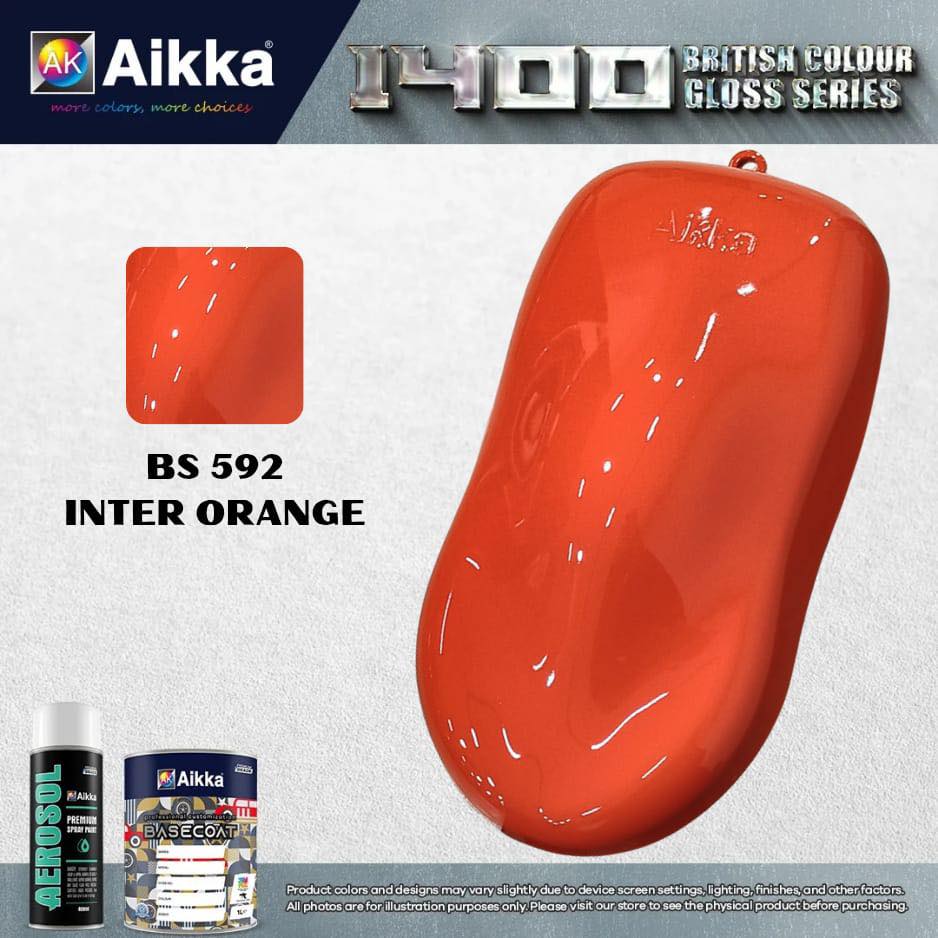 1400 OPAQUE - BRITISH SOLID COLOUR AIKKA (auto base ou auto kril) - 155 couleurs