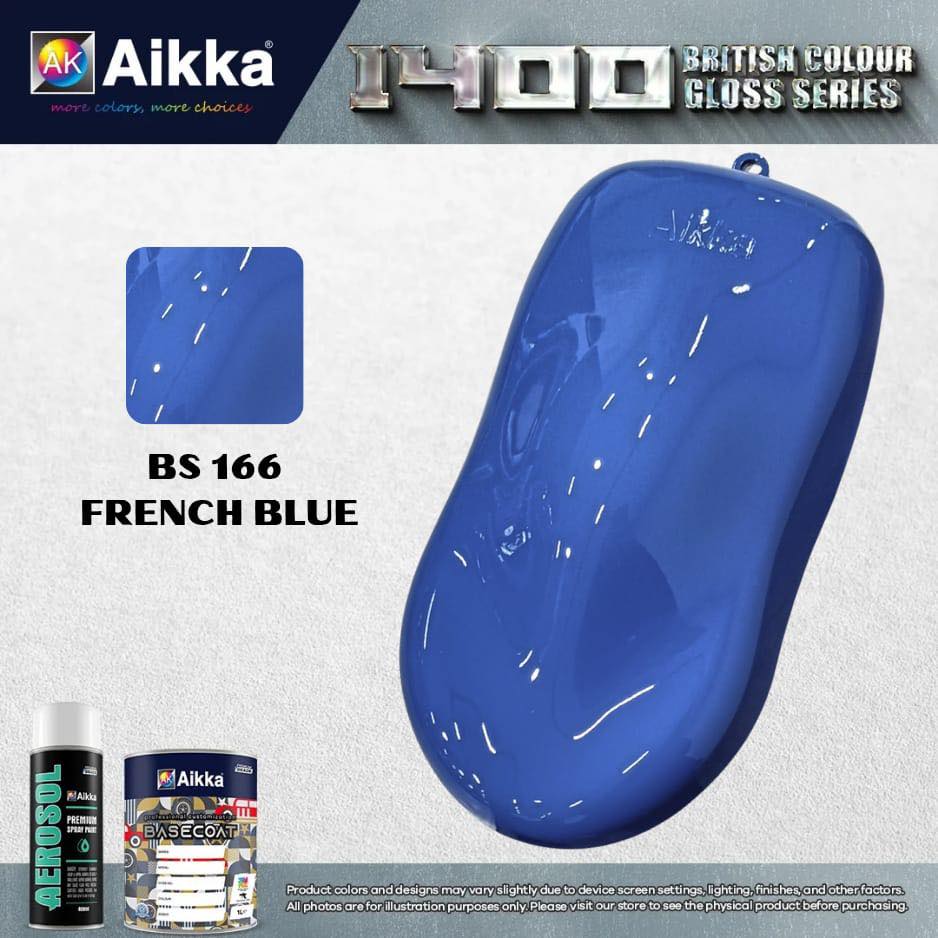 1400 OPAQUE - BRITISH SOLID COLOUR AIKKA (auto base ou auto kril) - 155 couleurs