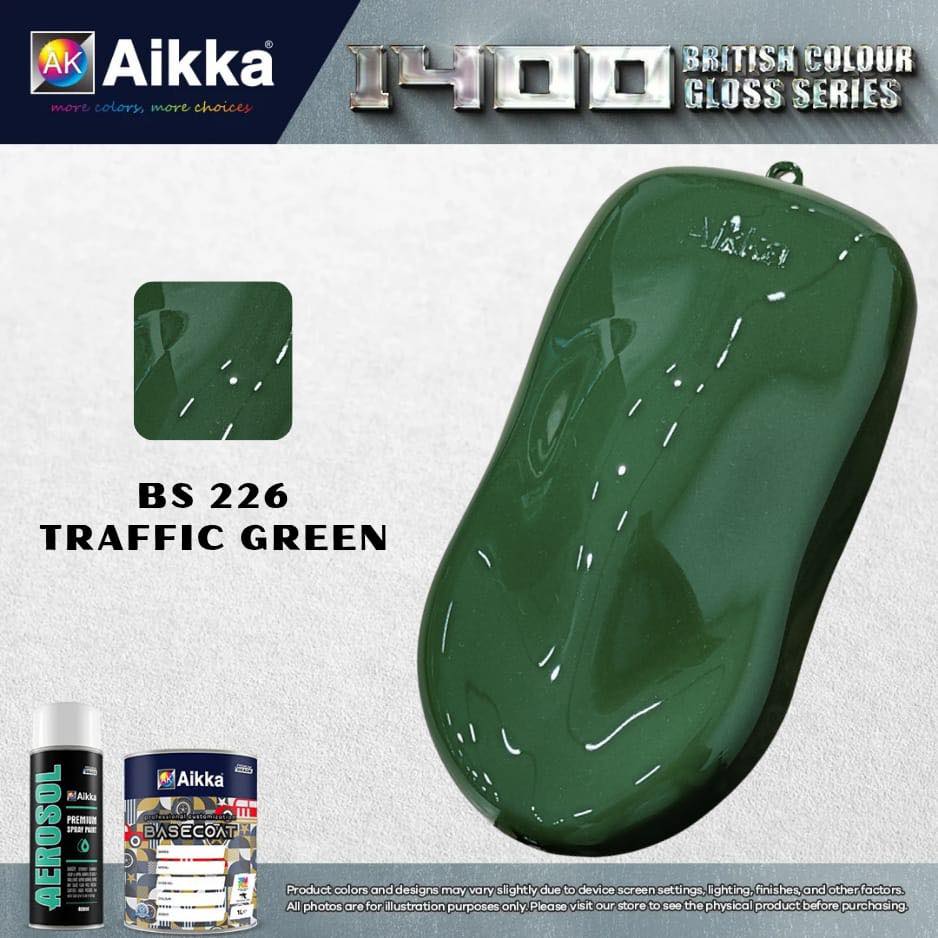 1400 OPAQUE - BRITISH SOLID COLOUR AIKKA (auto base ou auto kril) - 155 couleurs