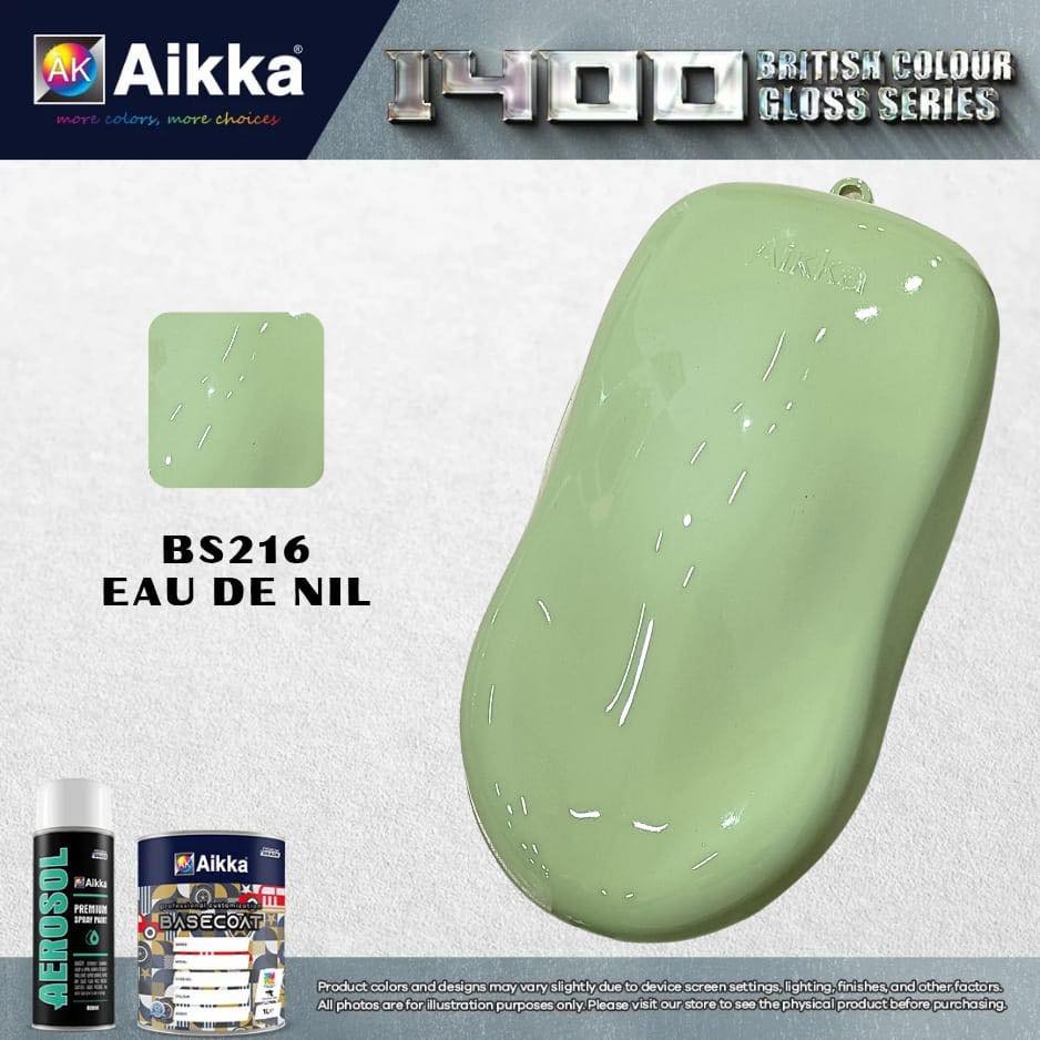 1400 OPAQUE - BRITISH SOLID COLOUR AIKKA (auto base ou auto kril) - 155 couleurs