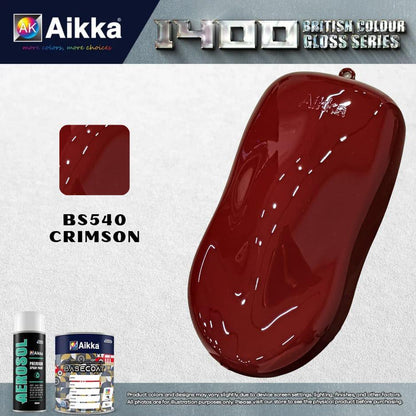 1400 OPAQUE - BRITISH SOLID COLOUR AIKKA (auto base ou auto kril) - 155 couleurs
