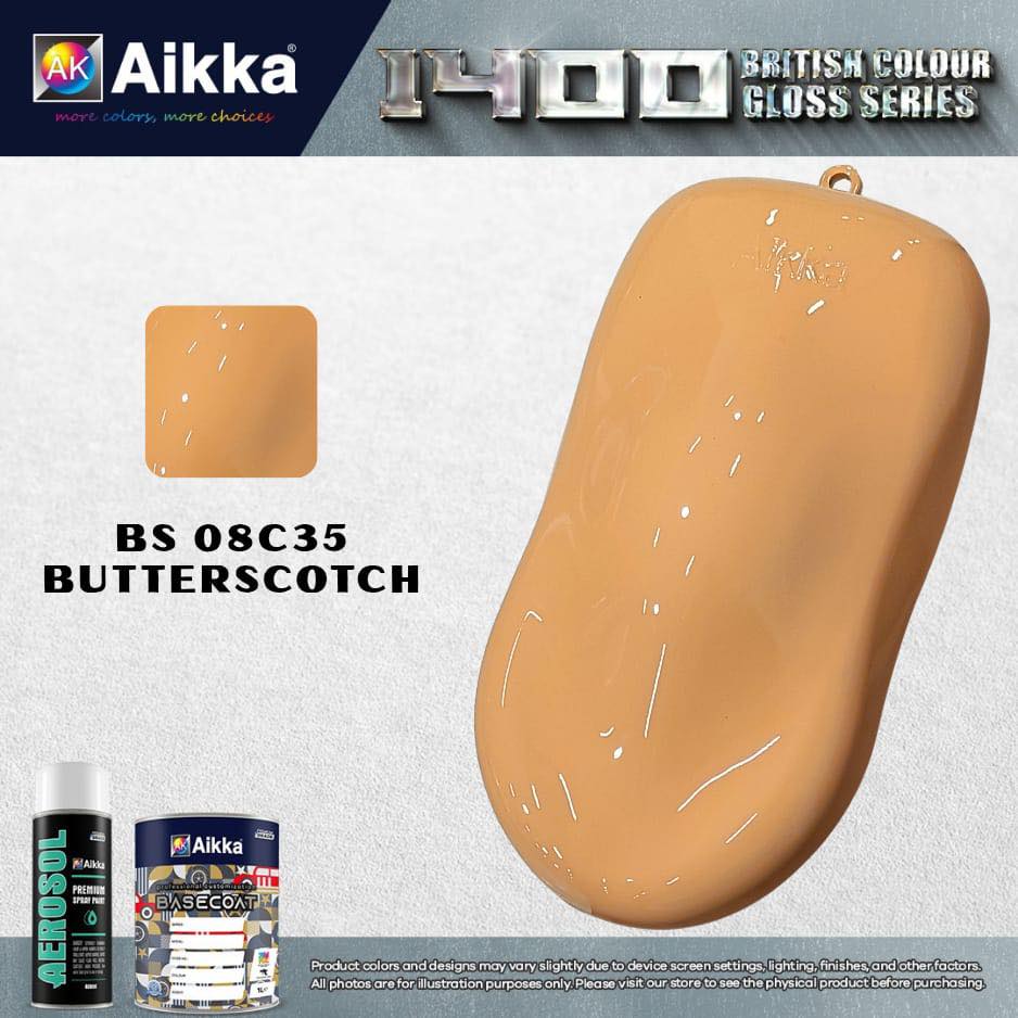 1400 OPAQUE - BRITISH SOLID COLOUR AIKKA (auto base ou auto kril) - 155 couleurs