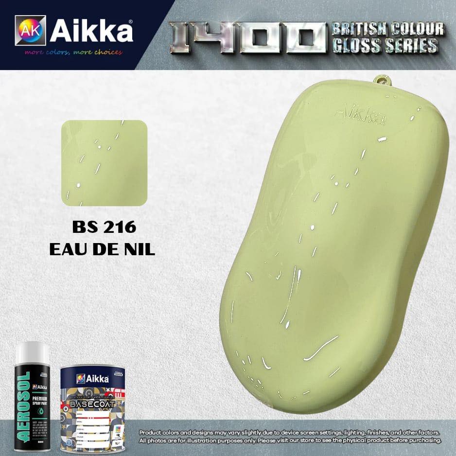 1400 OPAQUE - BRITISH SOLID COLOUR AIKKA (auto base ou auto kril) - 155 couleurs