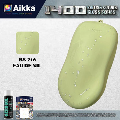 1400 OPAQUE - BRITISH SOLID COLOUR AIKKA (auto base ou auto kril) - 155 couleurs