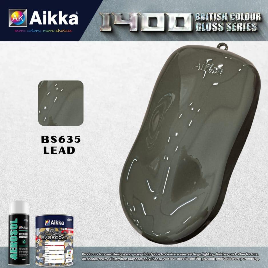 1400 OPAQUE - BRITISH SOLID COLOUR AIKKA (auto base ou auto kril) - 155 couleurs