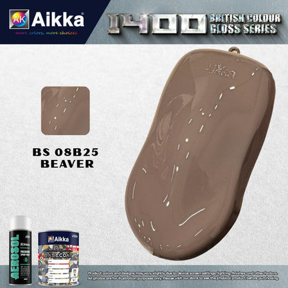 1400 OPAQUE - BRITISH SOLID COLOUR AIKKA (auto base ou auto kril) - 155 couleurs