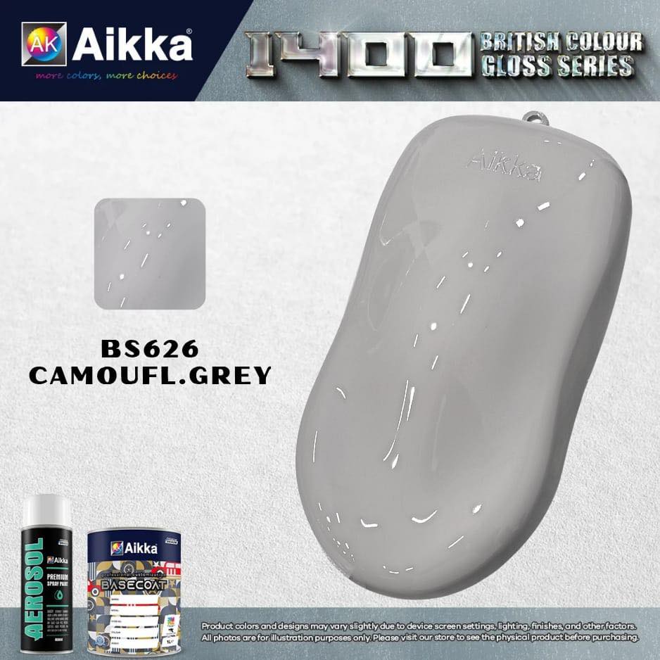 1400 OPAQUE - BRITISH SOLID COLOUR AIKKA (auto base ou auto kril) - 155 couleurs