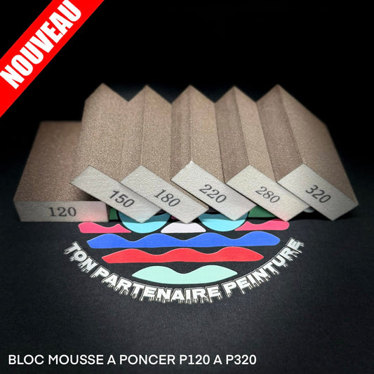 BLOC MOUSSE A PONCER P120 A P320