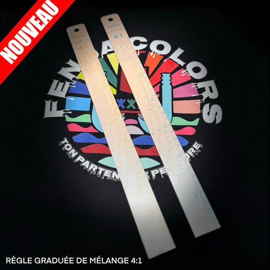 REGLE GRADUEE DE MELANGE 4:1