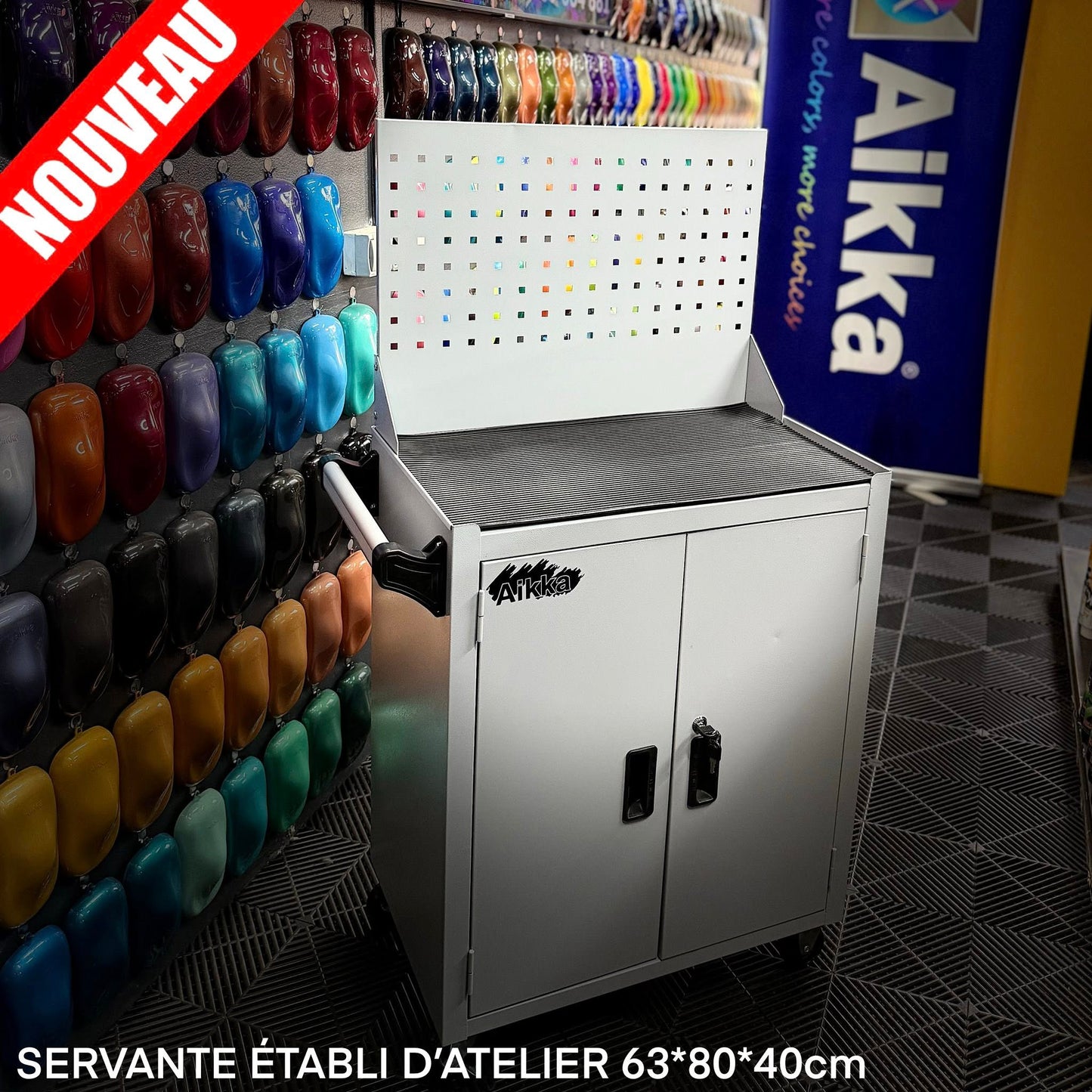 SERVANTE ETABLI D'ATELIER 63*80*40*cm