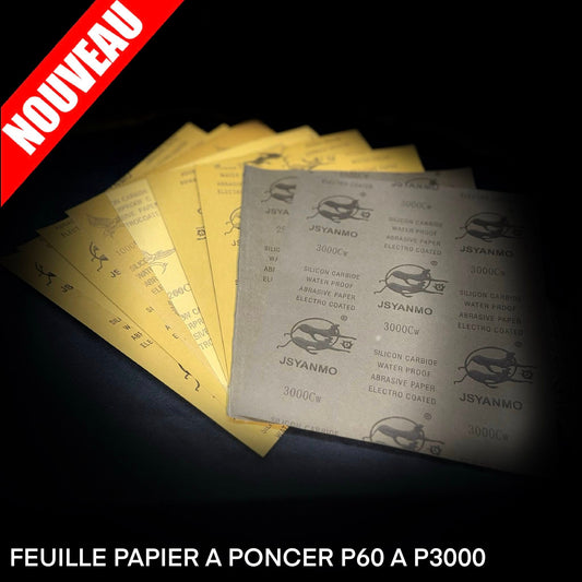FEUILLE PAPIER A PONCER P1500 A P3000
