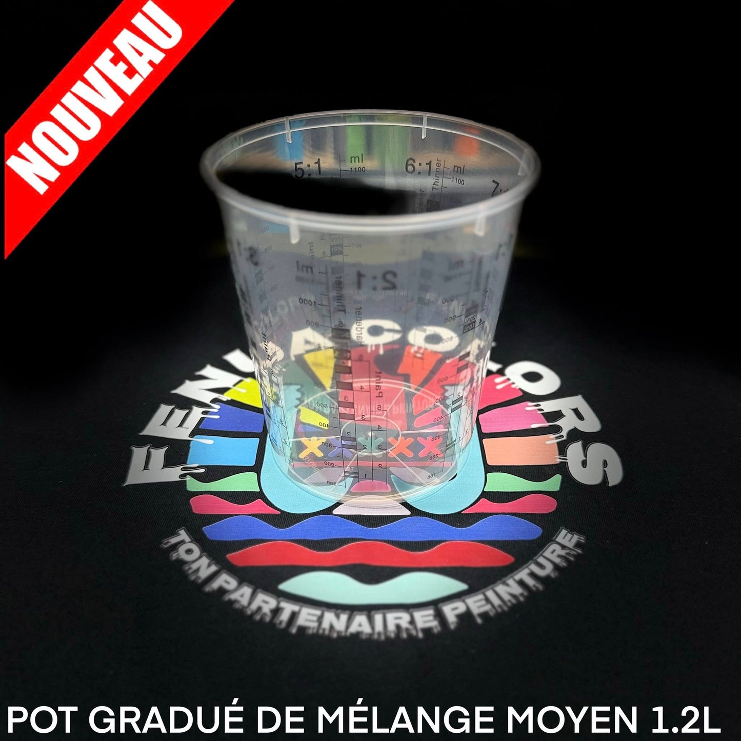 POT GRADUE DE MELANGE MOYEN 1.2L