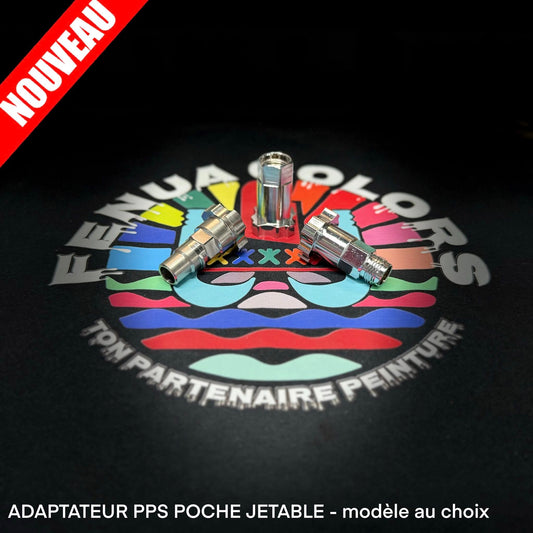 ADAPTATEUR PPS POCHE JETABLE - modèle au choix