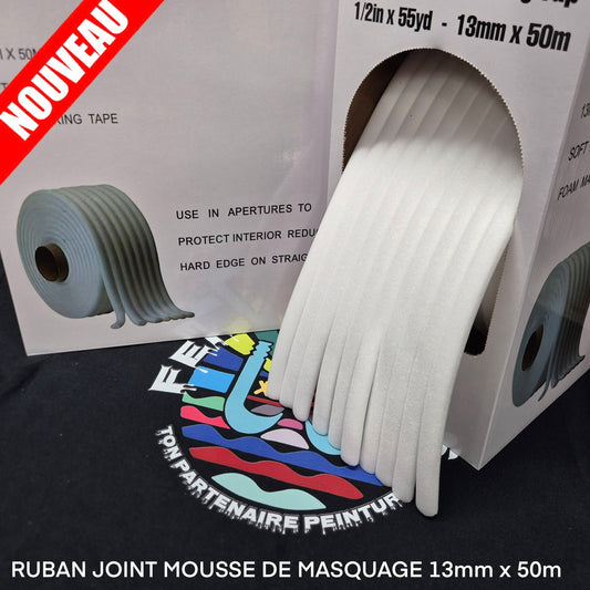 RUBAN JOINT MOUSSE DE MASQUAGE 13mm x 50m