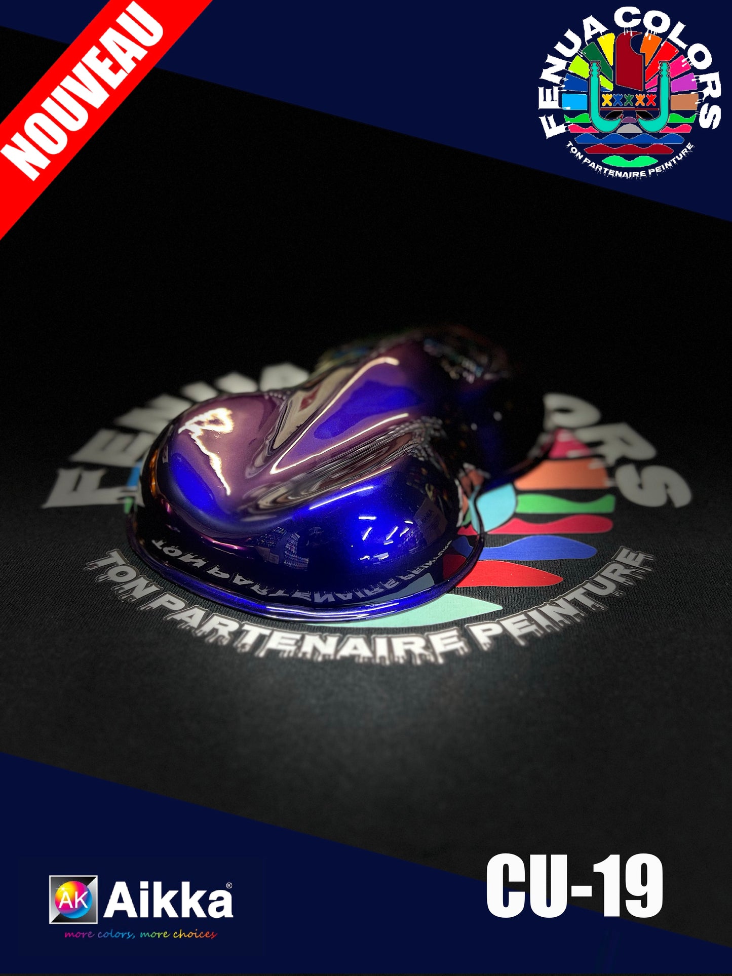 CU-xx - PEINTURE CAMELEON ULTRA - 20 couleurs
