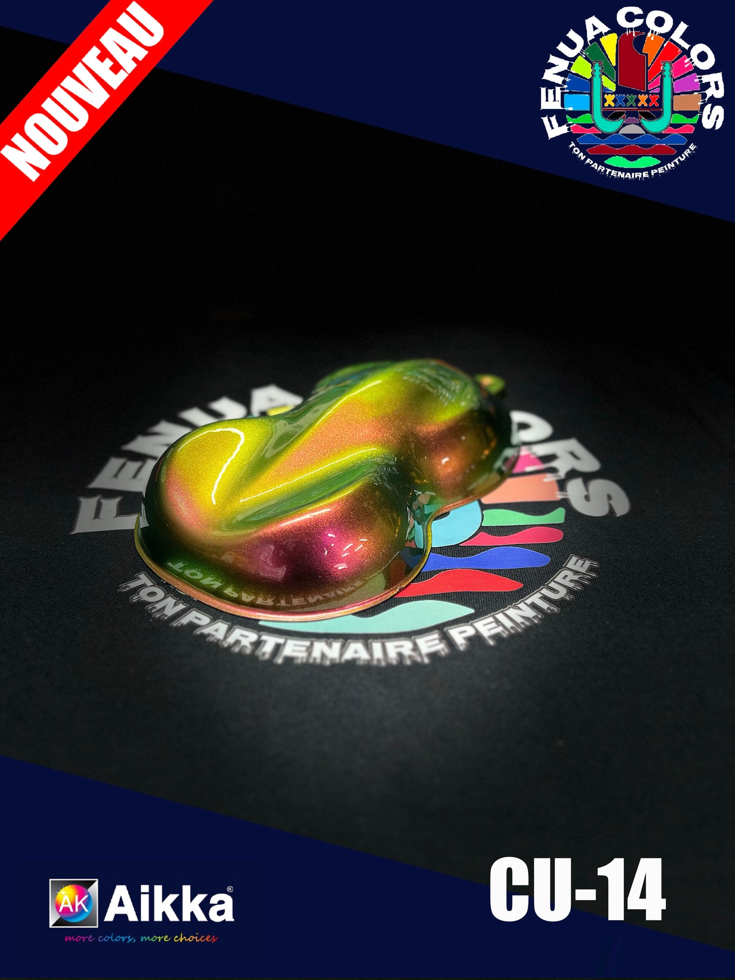 CU-xx - PEINTURE CAMELEON ULTRA - 20 couleurs