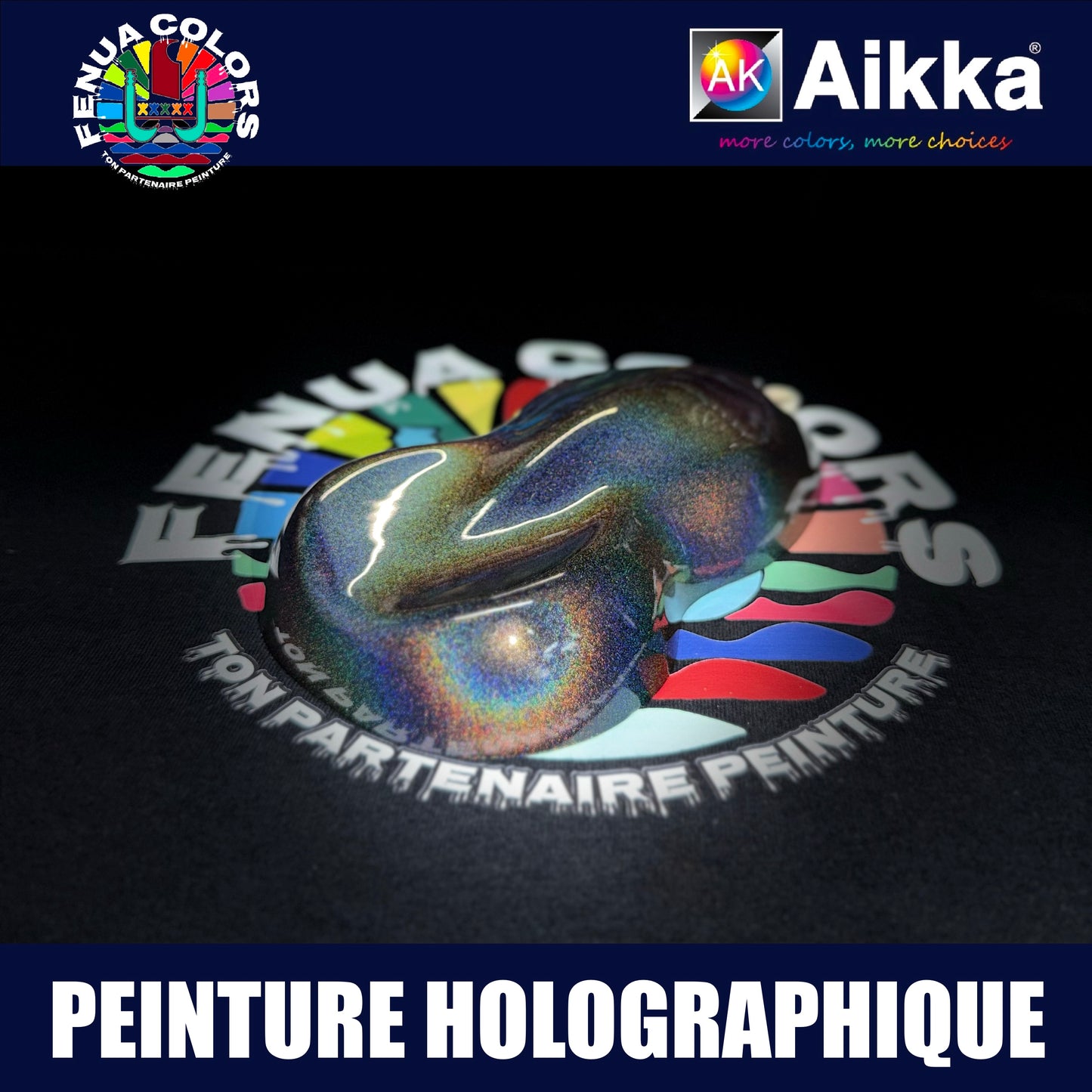 HLxx - PEINTURE HOLOGRAPHIQUE 20µm