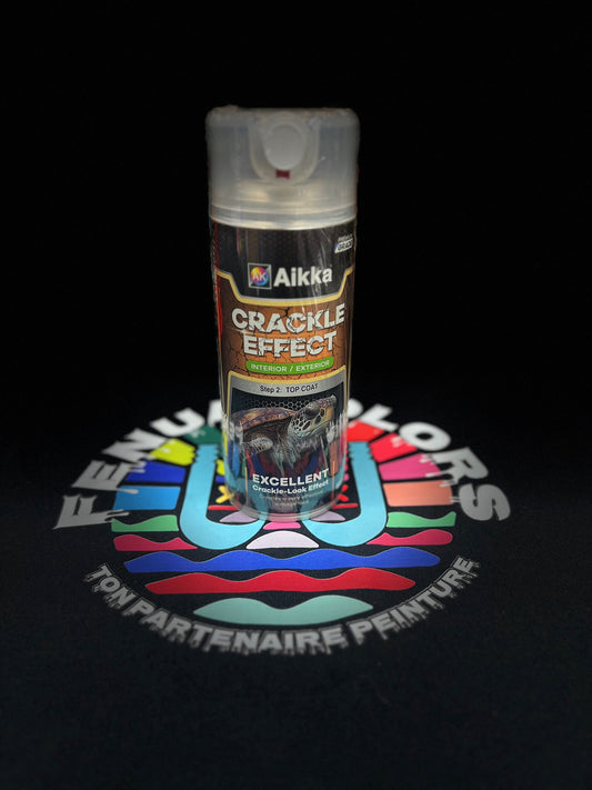 CR05 - AEROSOL PEINTURE 'CRACKLE EFFECT' NOIR 400ML