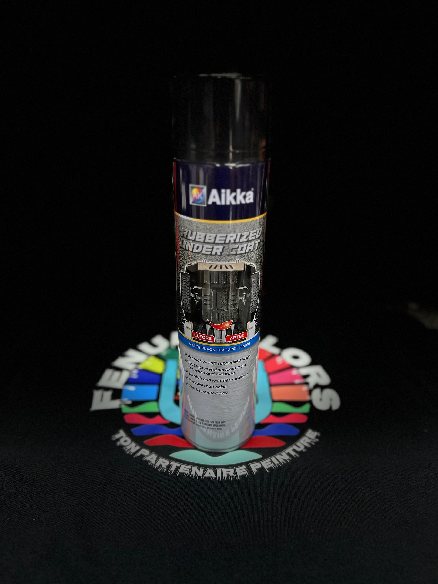 RUC29 - MAXI AEROSOL ANTIGRAVILLONS NOIR 650ML