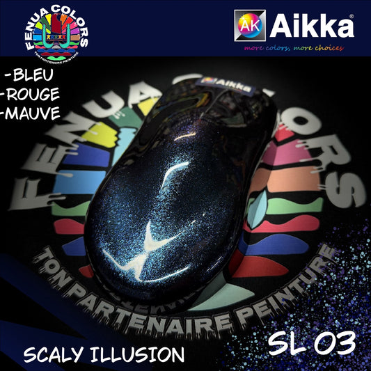 PEINTURE SCALY ILLUSION - 6 couleurs