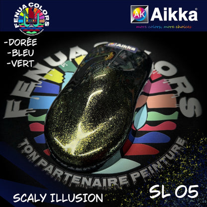PEINTURE SCALY ILLUSION - 6 couleurs